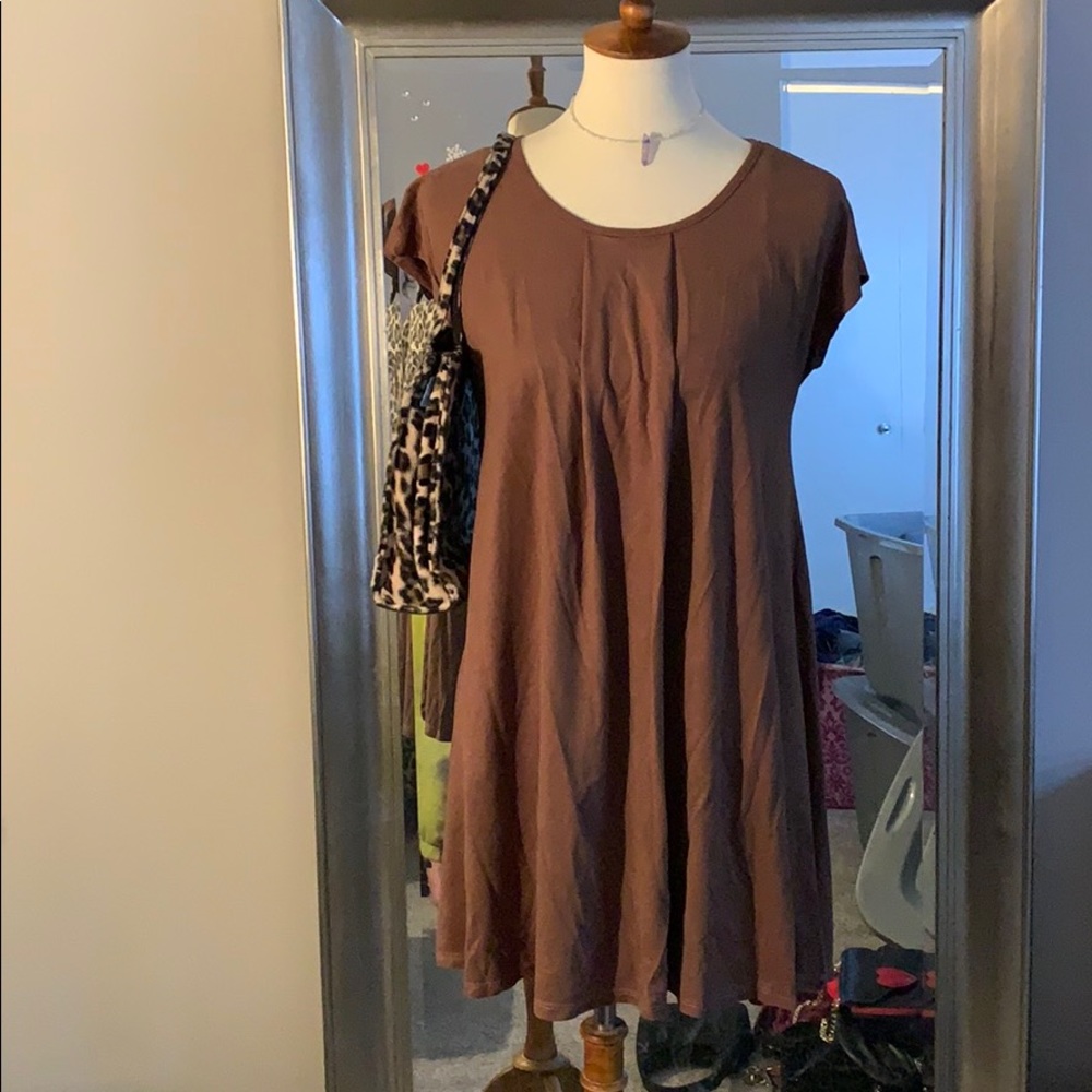 enough about me... Suede dress